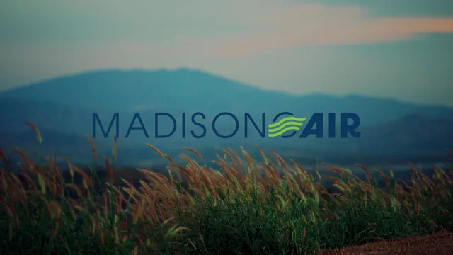 Madison Air logo floating around the landscape